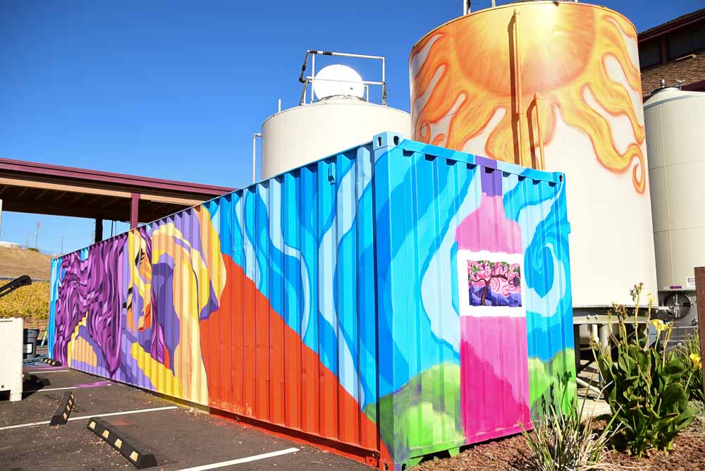 Best Spots for Livermore Wine Tasting (2022) - from Trolley to Winery to Bar 15 california_livermore_darcie-kent-winery-coloured-tanks