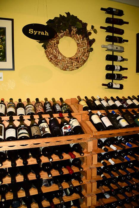 Best Spots for Livermore Wine Tasting (2022) - from Trolley to Winery to Bar 21 california_livermore_first-street-wine-company-wine-rack