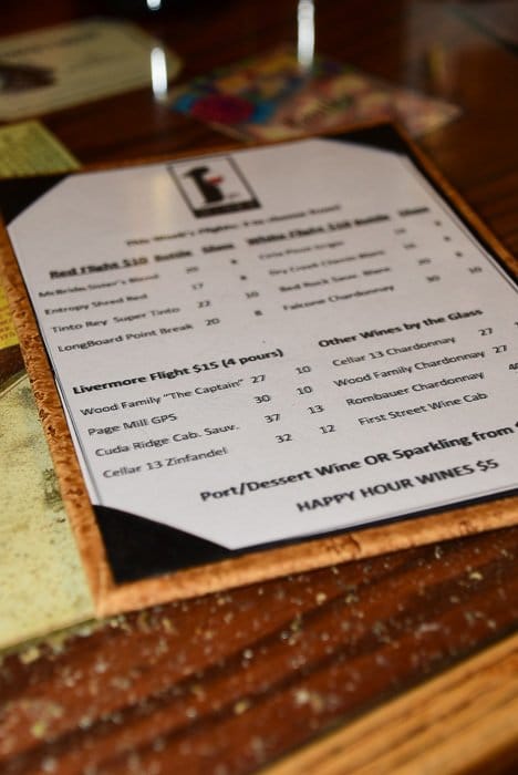 Best Spots for Livermore Wine Tasting (2022) - from Trolley to Winery to Bar 20 california_livermore_first-street-wine-company-wine-tasting-menu