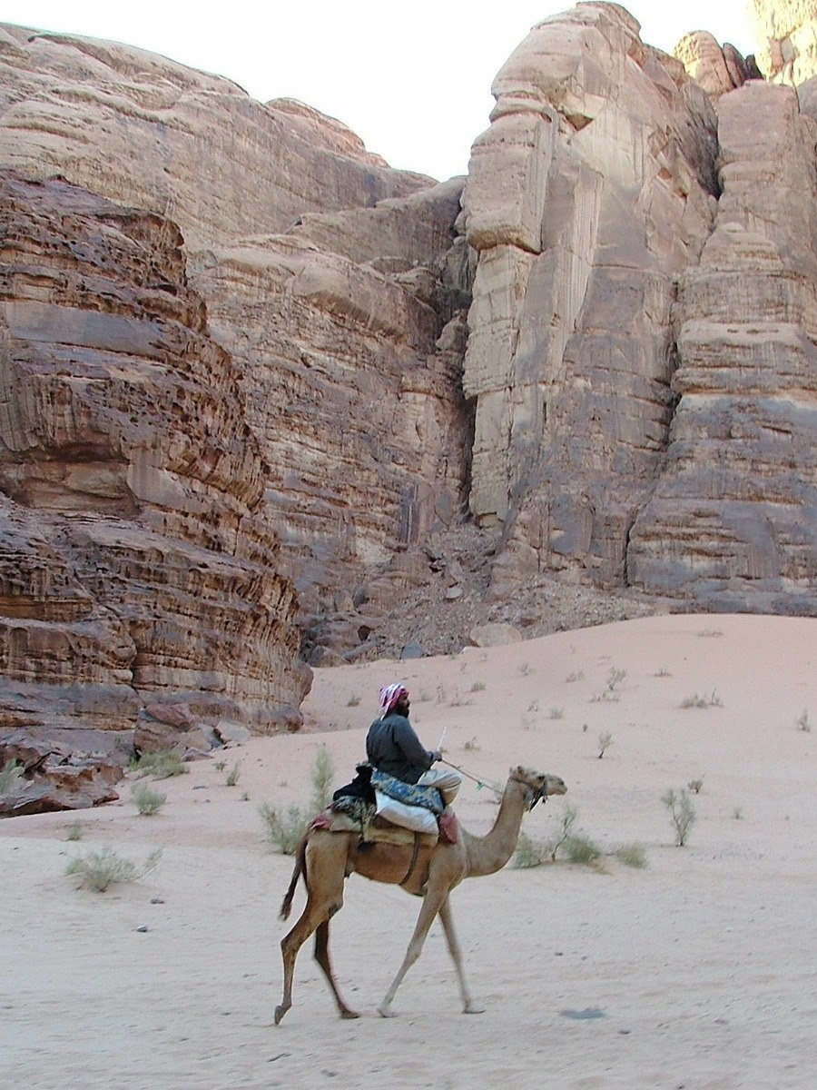 Jordan Itinerary for Boutique Hotel Lovers 32 Jordan-petra-man-on-camel