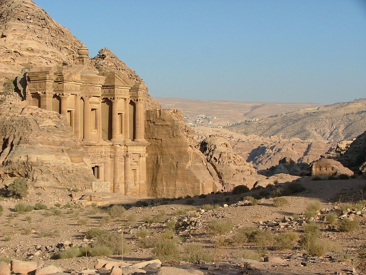 Jordan Itinerary for Boutique Hotel Lovers 18 Jordan-petra-monastery-from-a-distance