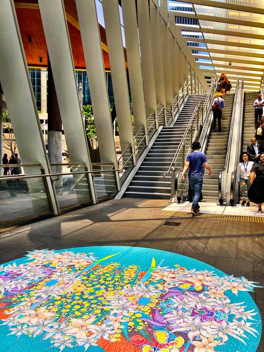 8 Great Restaurants in Barangaroo Not to Miss 1 sydney_barangaroo_escalator-art