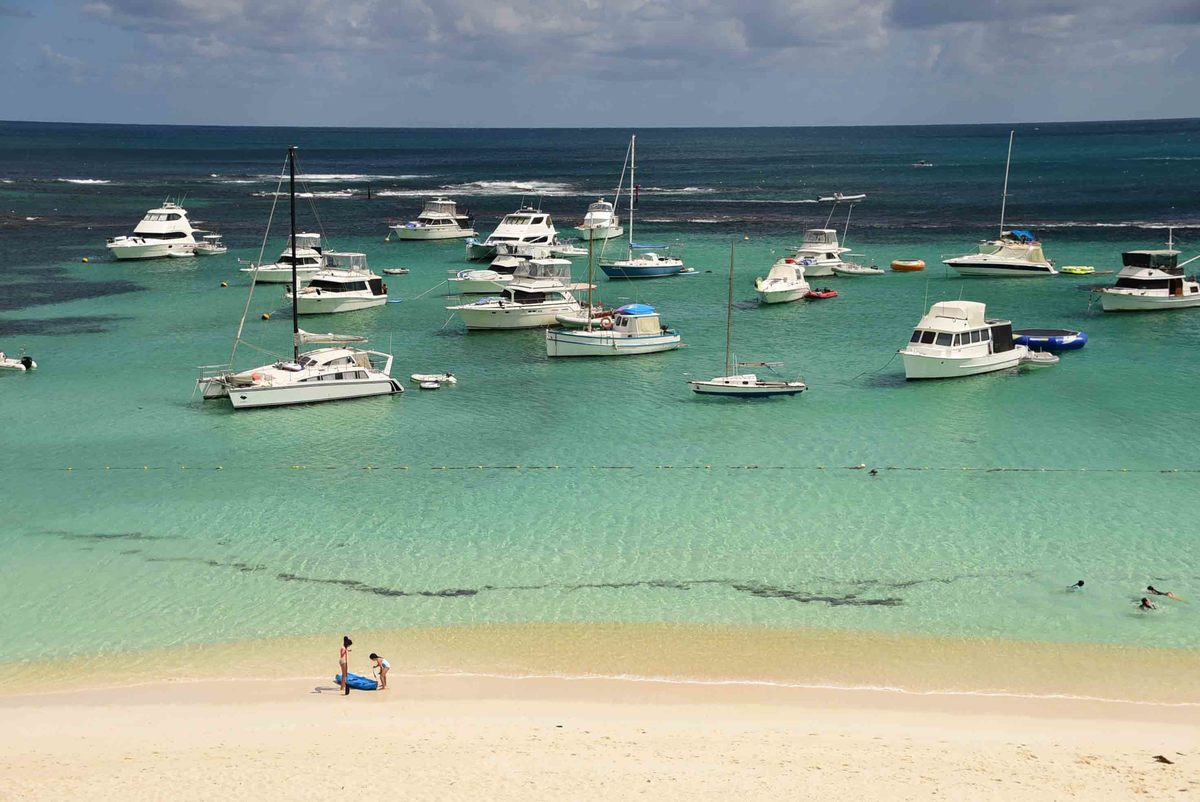 How to have the Best Rottnest Island Day Trip from a Local 7 Perth_rottnest_island_boats-on-sea