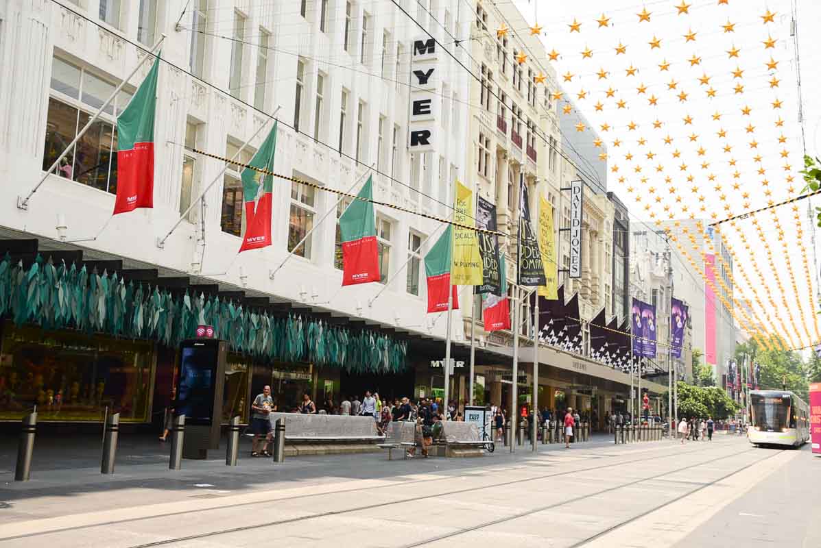 5 Best Places to Stay in Melbourne for Boutique Hotel Lovers 37 Myer melbourne in the Bourke Street Mall