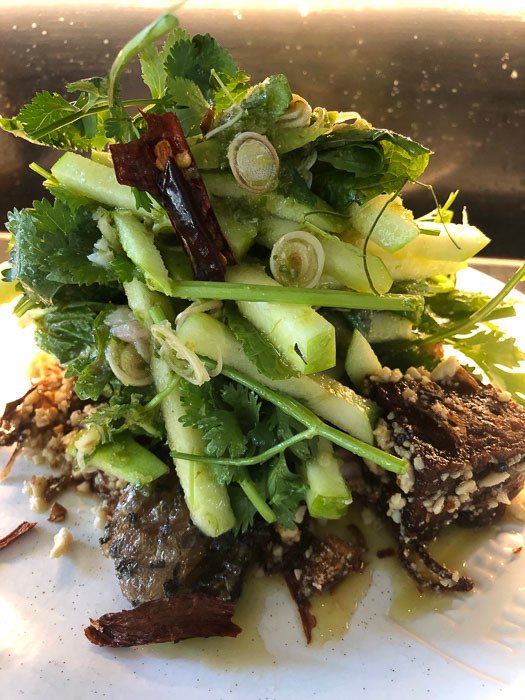 Perfect Sydney Itinerary: 3, 5 and 7 Days for Boutique Hotel Lovers 46 sydney_chin-chin-barramundi-pork-salad