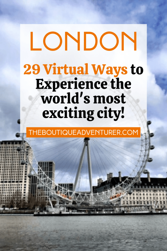 London Travel Blog - 29 Virtual Ways to Experience London - by a Londoner 23 London Eye and Southbank London England