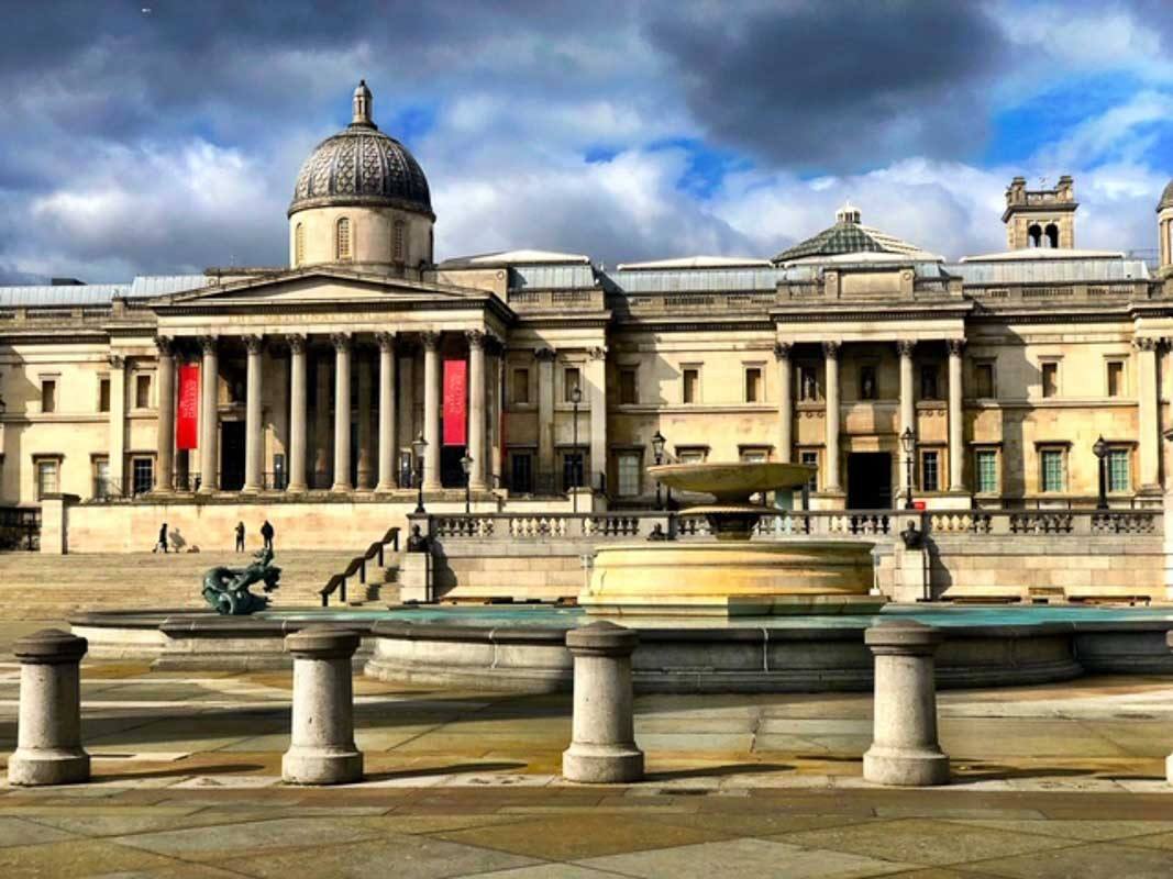 London Travel Blog - 29 Virtual Ways to Experience London - by a Londoner 1 London - Trafalgar Square during London Lockdown 2-2.jpg