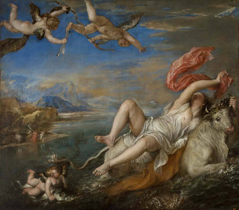 London Travel Blog - 29 Virtual Ways to Experience London - by a Londoner 2 The National Gallery The Rape of Europa painting