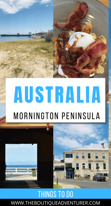 8 Great Things to do Mornington Peninsula 27 beach, view to the sea, hotel and breakfast on the mornington peninsula in Victoria Australia