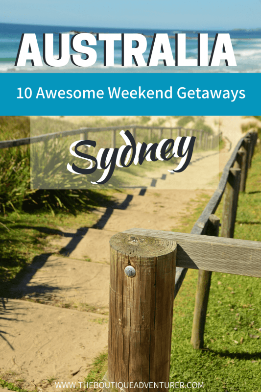 10 Best Weekend Getaways From Sydney for Boutique Hotel Lovers 40 steps down to the beach in sydney australia