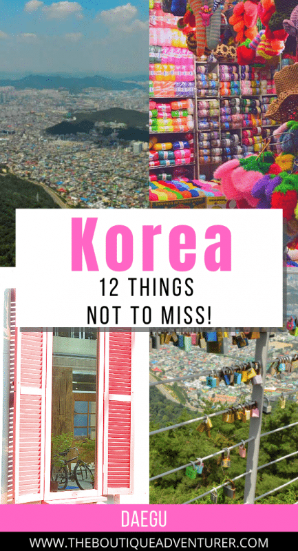 various images from daegu south korea