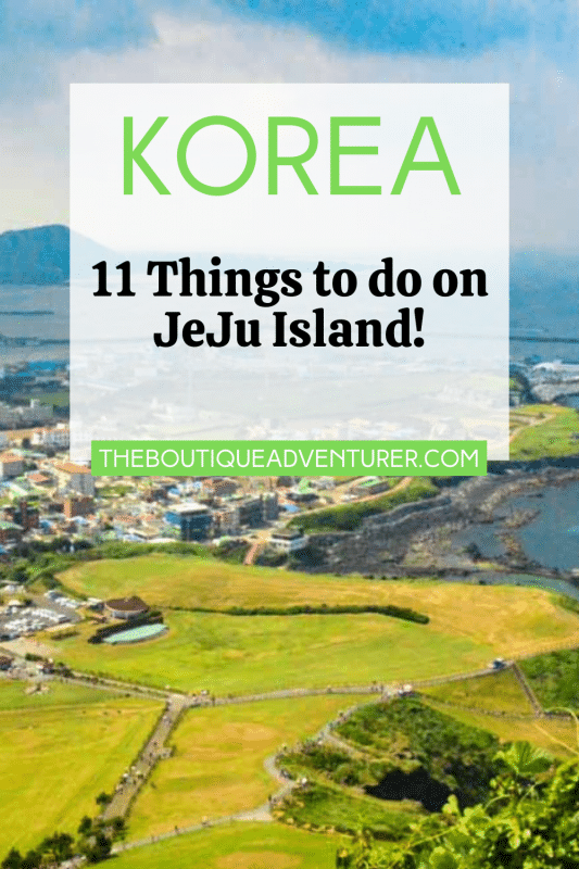 11 Best Things to do in Jeju Island - You Won't Want to Miss These 30 view over Jeju island south korea
