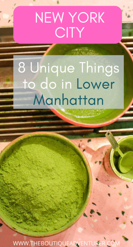 8 Best Things to do in Lower Manhattan By a Local 28 bowl of green matcha tea and matcha powder