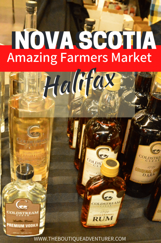 Halifax Farmers Market: Everything You Need to Know 36 bottles from coldstream clear distillery at halifax farmers market