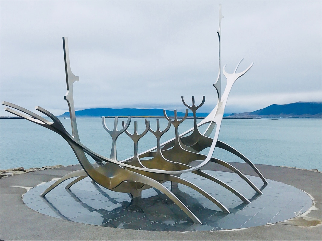 3 Days in Iceland | The Ultimate Guide to the Land of Fire and Ice 10 sun voyager sculpture reykjavik iceland