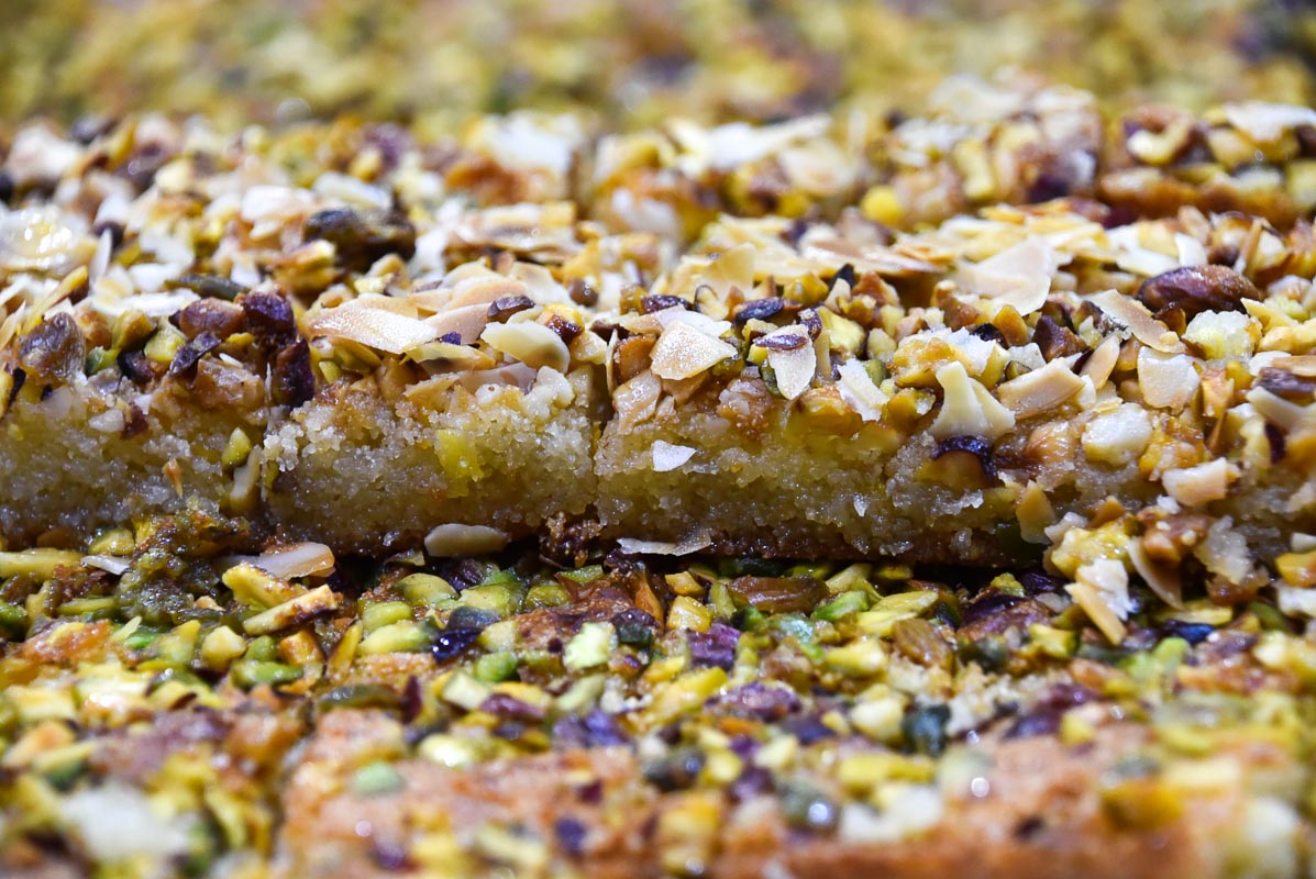 3 Day Dubai Itinerary for First Time Visitors 24 arabian sweets with nuts up close