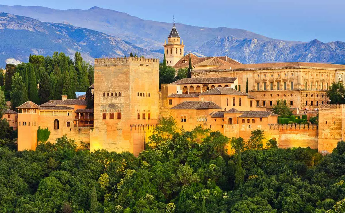 The Alhambra, one of the Spain famous landmarks