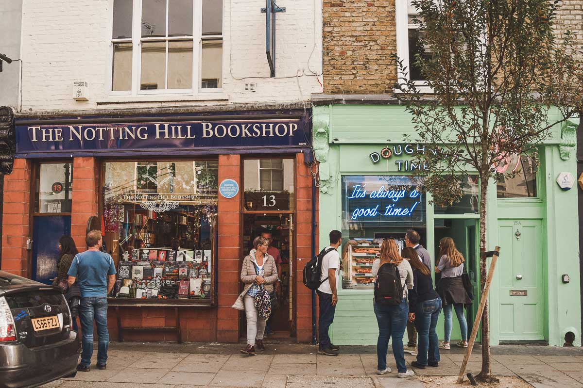Notting Hill London bookstore