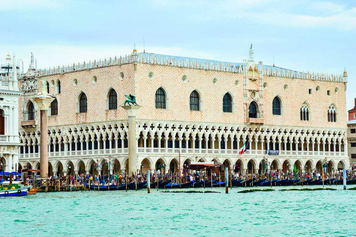 Doges Palazzo Venedig kungen av Venetianska palats