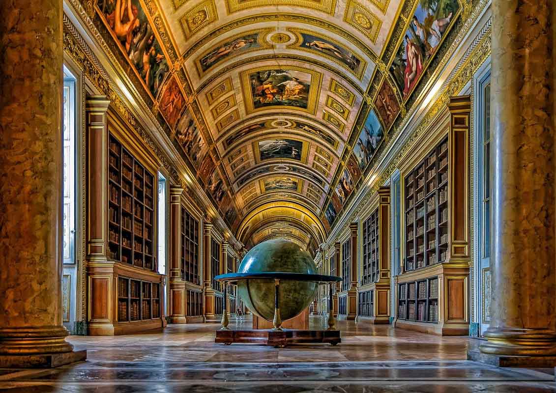 Hall at Fontainebleau France