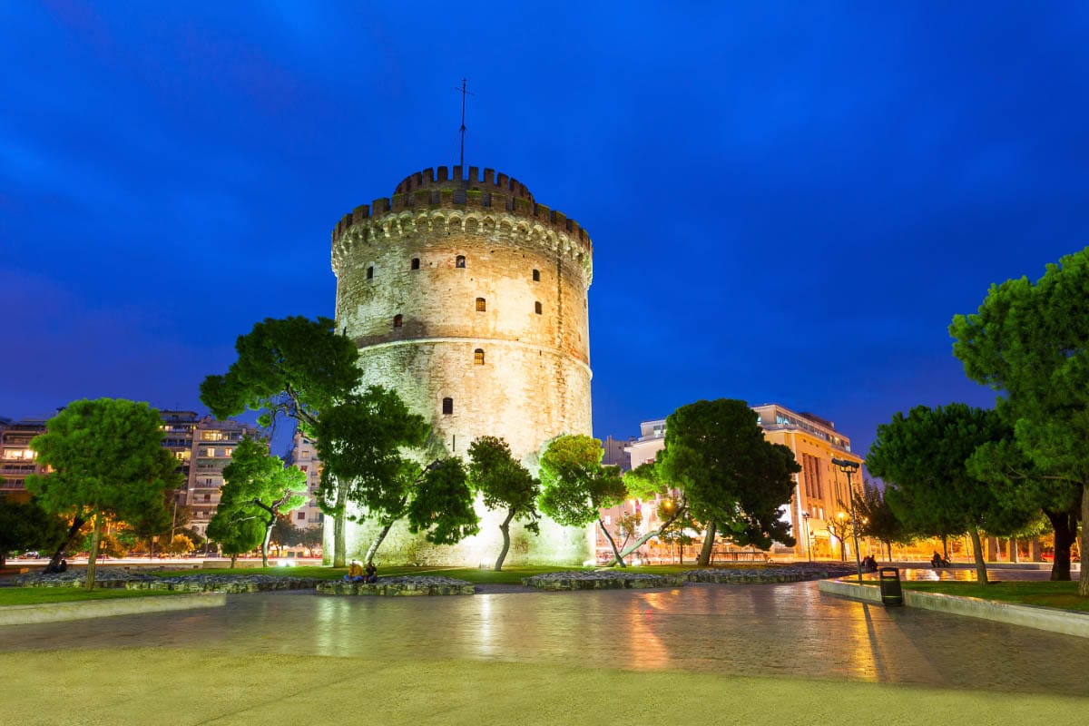 White Tower of Thessaloniki Greece