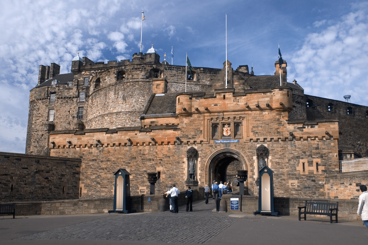 Entrance to Edinburgh Castle