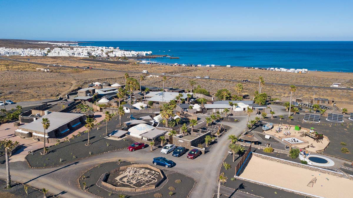 Is this the Best Place to Stay in Lanzarote? 2 LR Finca de Arrieta aerial view the best place to stay in lanzarote