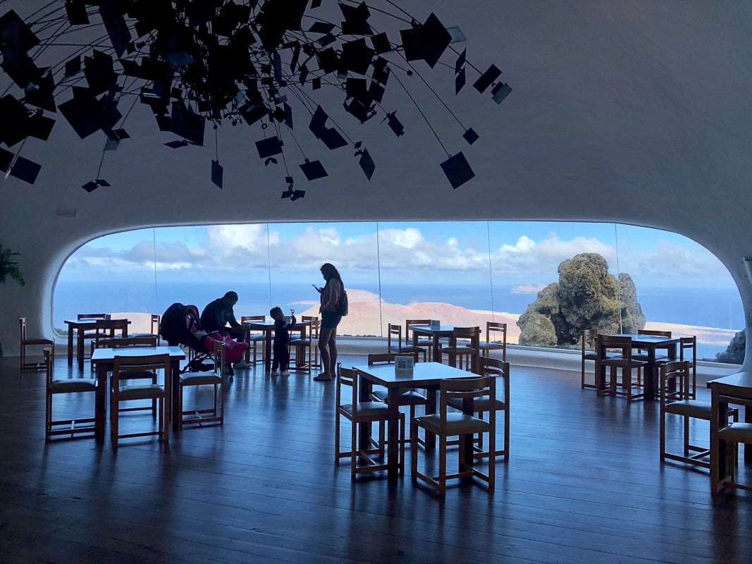 29 Best Things to do on Lanzarote That You Won't Want to Miss 41 Lanzarote Mirador del Rio view from inside