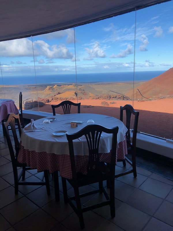 29 Best Things to do on Lanzarote That You Won't Want to Miss 14 Lanzarote timanfaya park El diablo restaurant view