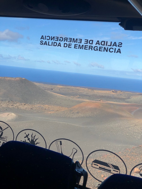 29 Best Things to do on Lanzarote That You Won't Want to Miss 10 Lanzarote timanfaya park view from the bus