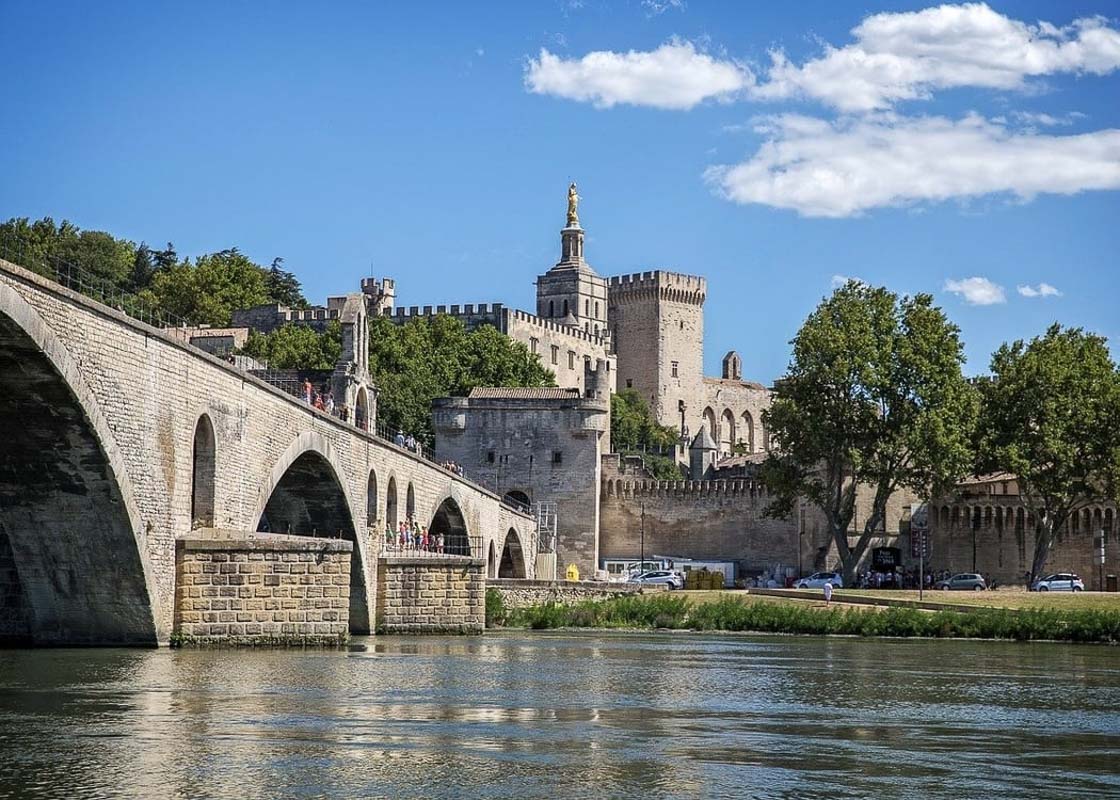 Pont-d’Avignon one of the beautiful bridges in france