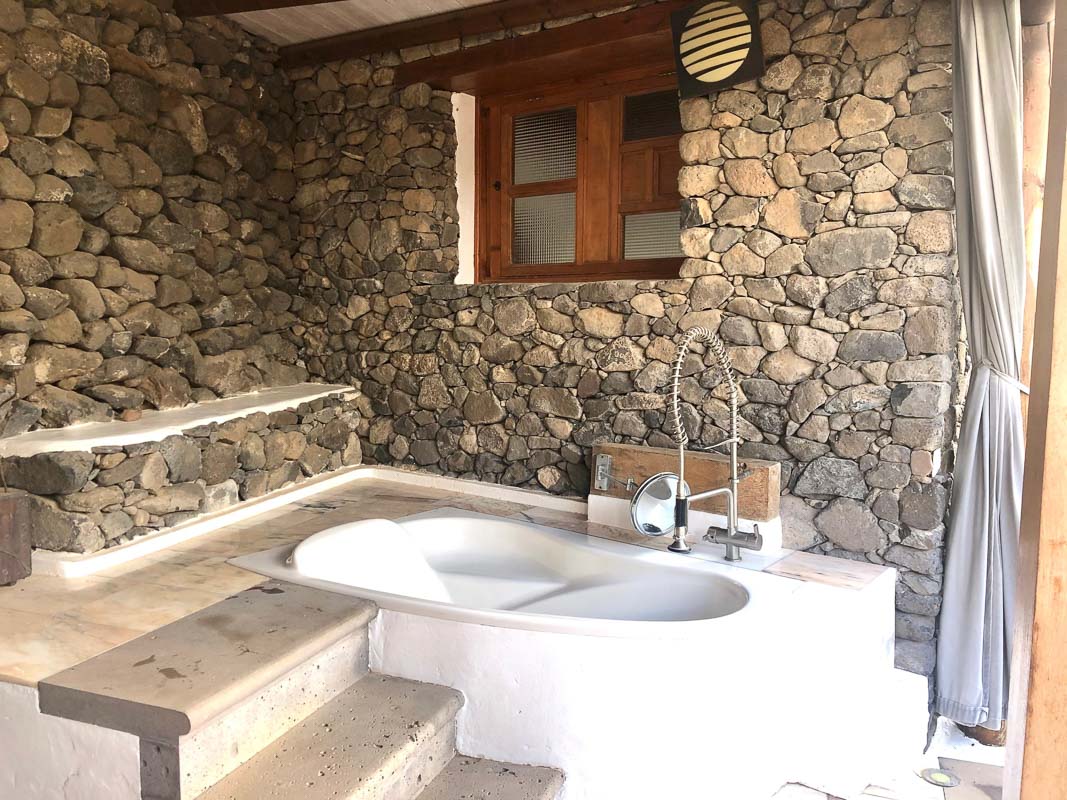 Is this the Best Place to Stay in Lanzarote? 13 lanzarote eco finca de arrieta largest yurt outdoor bath
