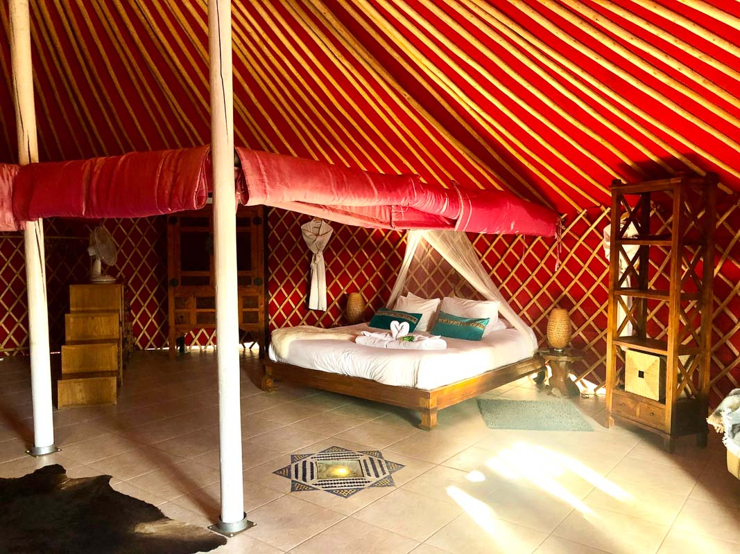 Is this the Best Place to Stay in Lanzarote? 12 lanzarote eco finca de arrieta largest yurt