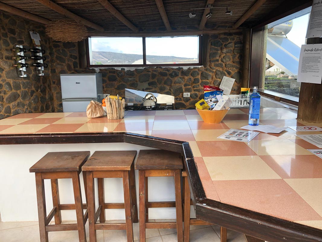 Is this the Best Place to Stay in Lanzarote? 11 lanzarote eco finca de arrieta luxury yurt outdoor kitchen