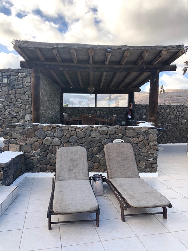 Is this the Best Place to Stay in Lanzarote? 7 lanzarote eco finca de arrieta luxury yurt sun loungers