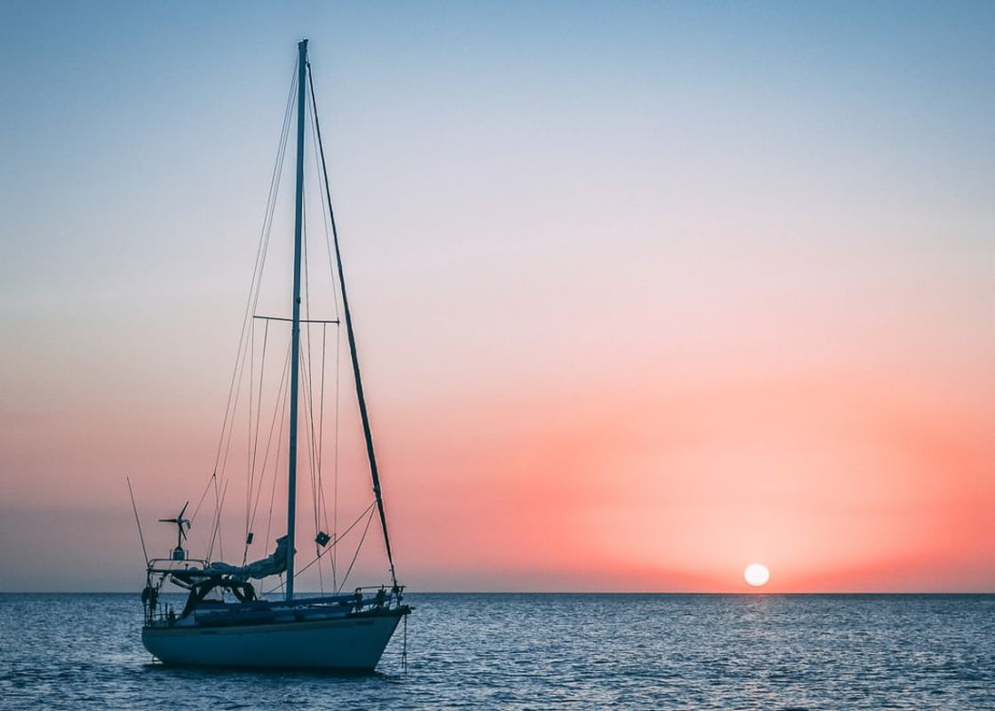 sunset-cruise santorini greece