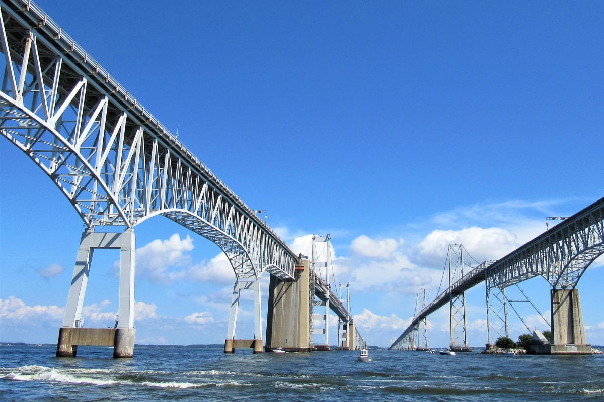 Chesapeake Bay Bridge one of the american bridges