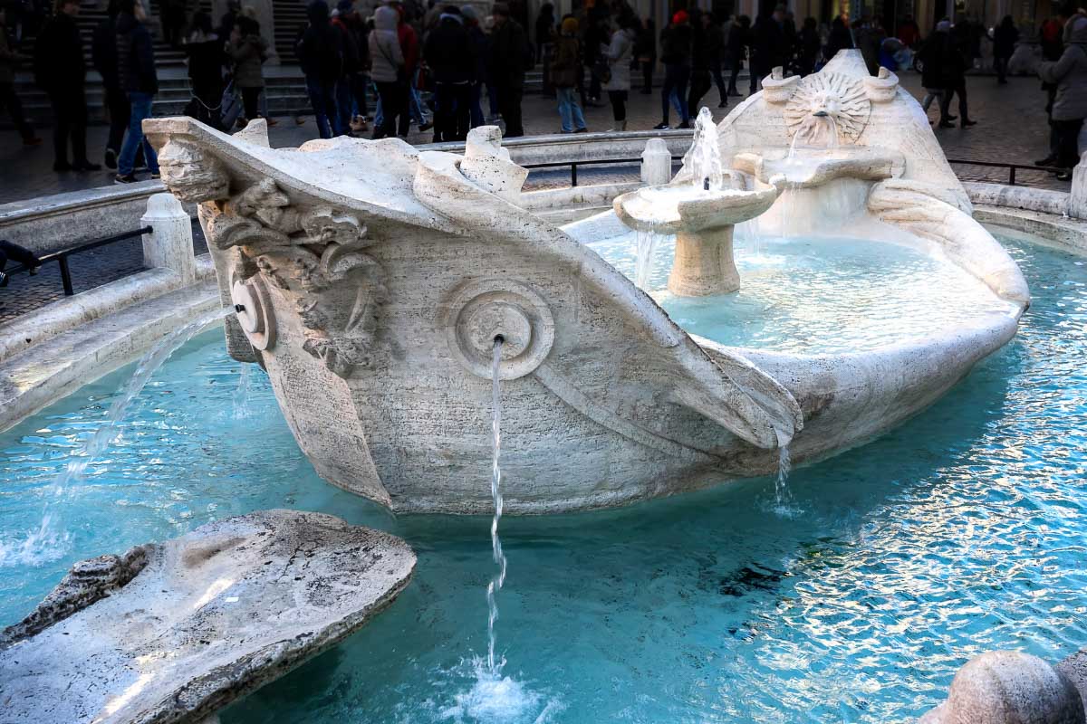 Fontana Della Barcaccia