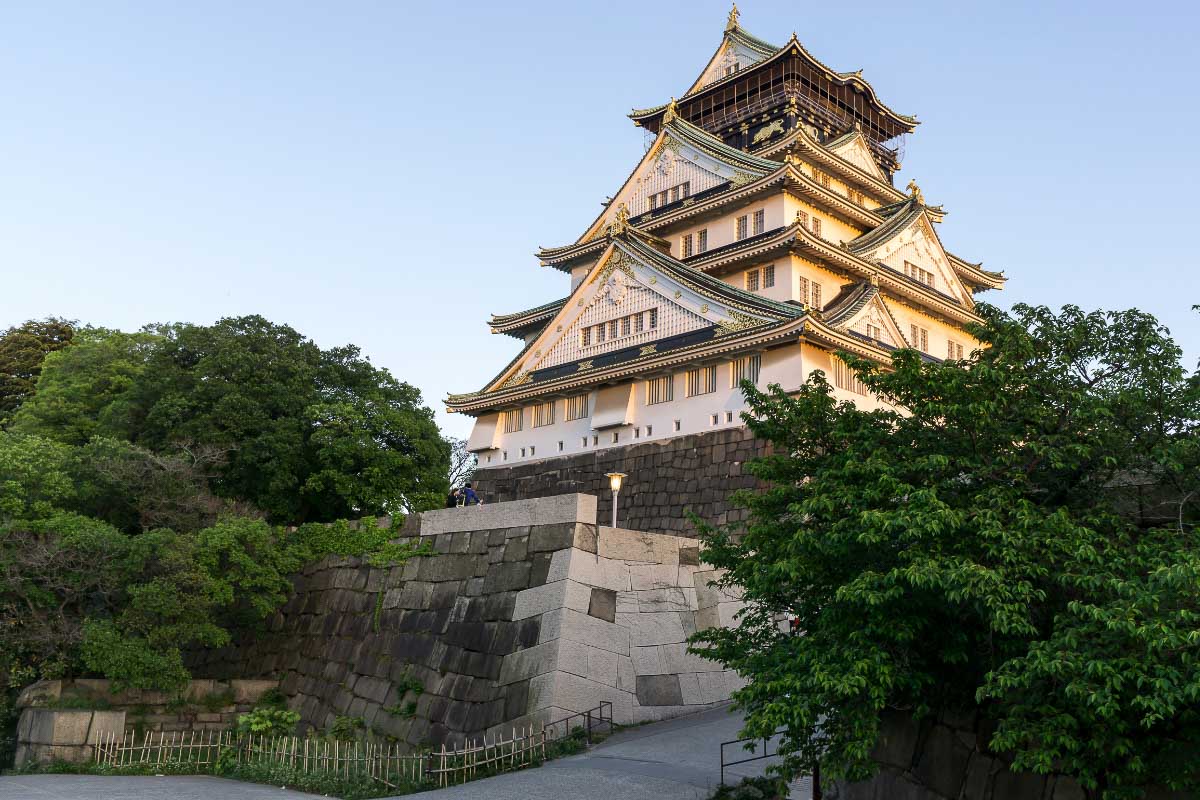 Osaka Castle japan