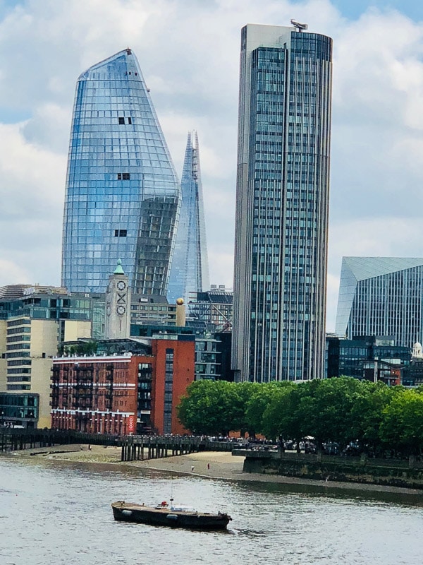 45 Impressive English Landmarks You Will Want to See 77 The shard and london southbank skyline