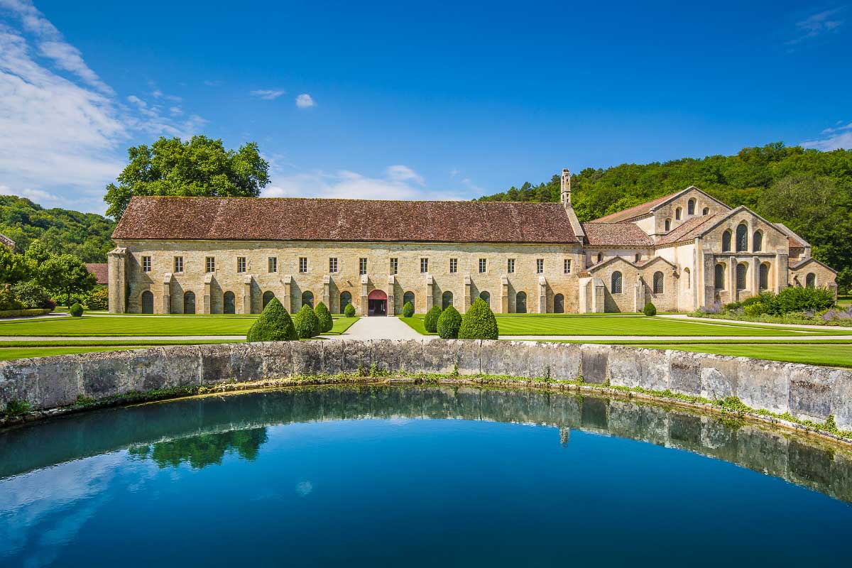 37 Famous Landmarks in France You Must See (in 2023) 49 abbey de fontayne outside French landmark