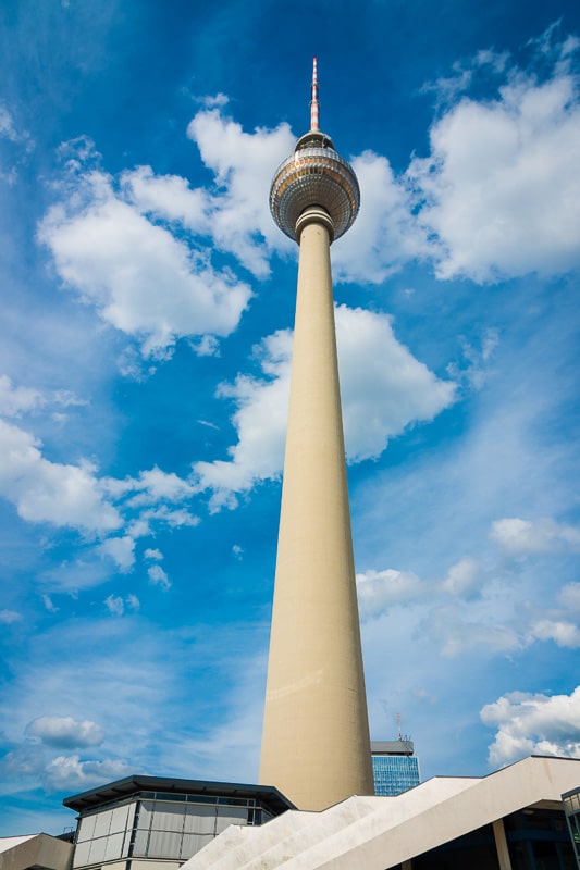 berlin tv tower one of the landmarks of germany