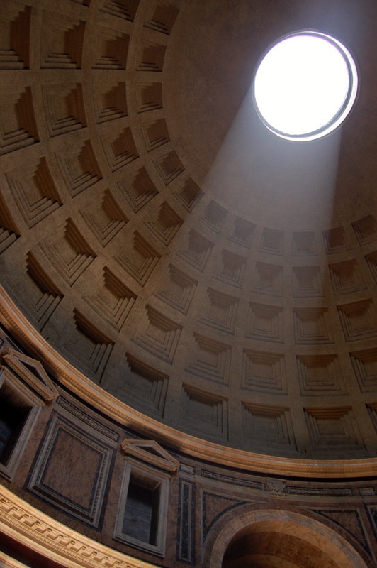 pantheon Róma belső tér