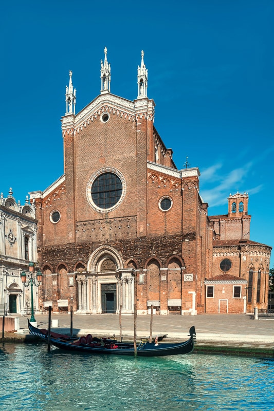santa maria gloriosa dei frari landmarks in venice