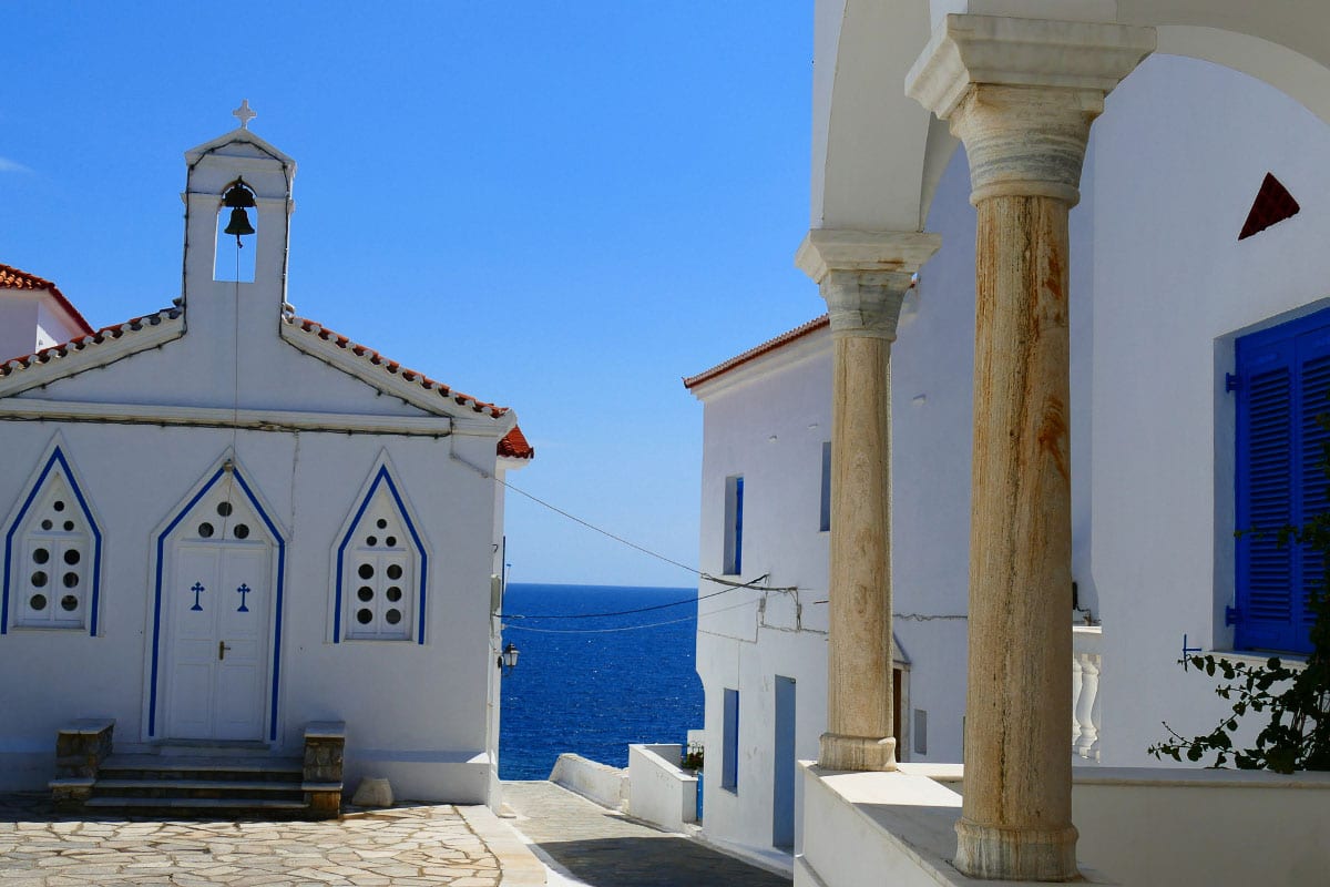 Andros Grécia belas ilhas na grécia