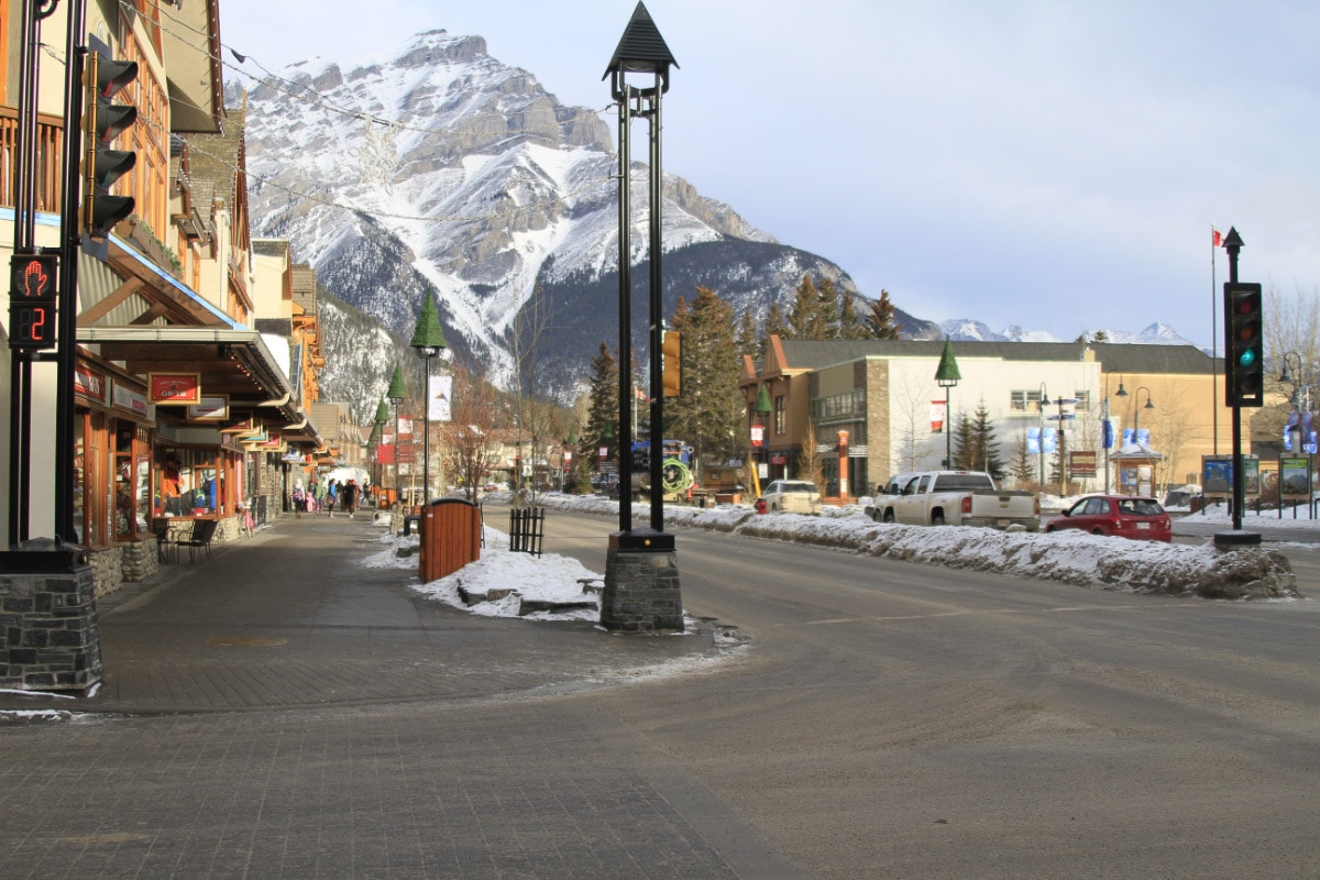 Banff town canada