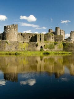 Caerphilly Castle wales