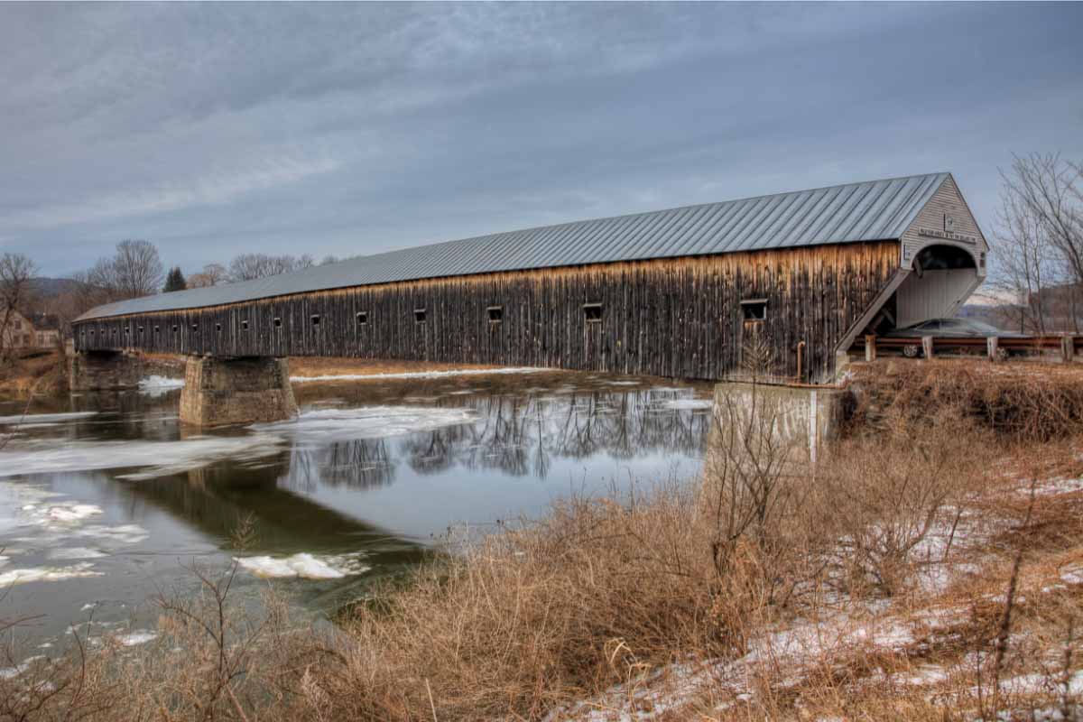 29 Striking American Bridges (2022) You'll Want to Cross 31 Cornish Windsor Covered Bridge, New Hampshire