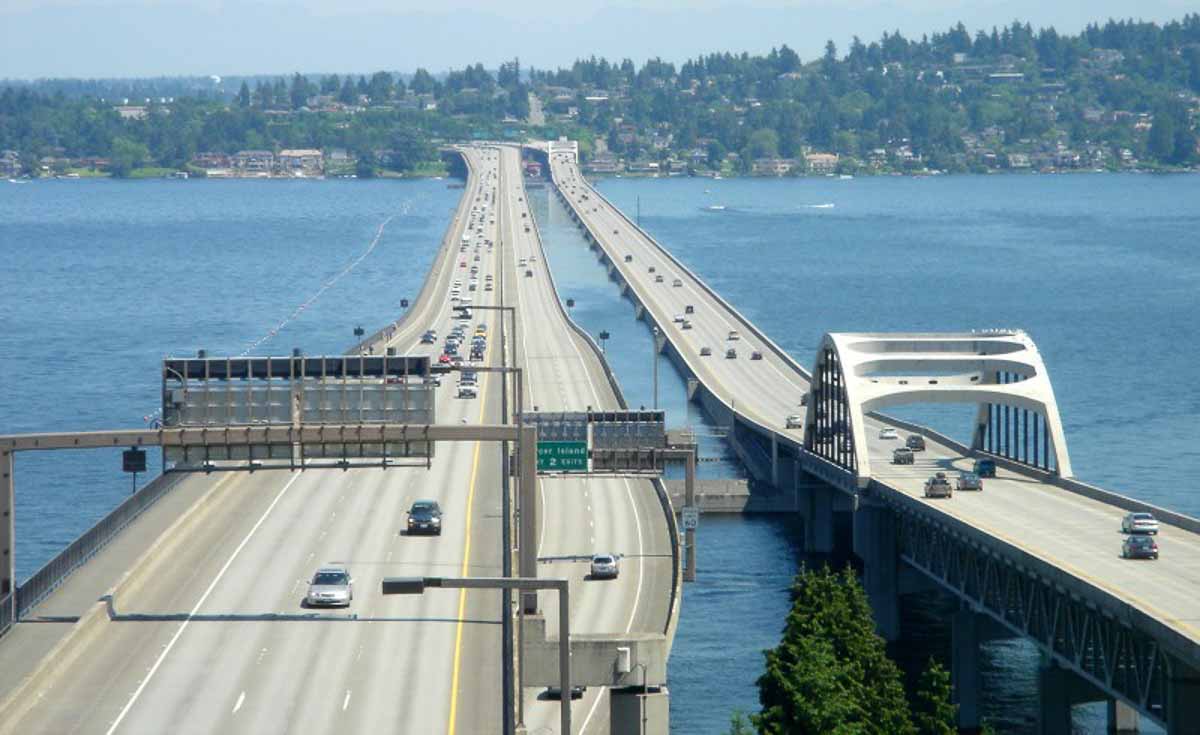 29 Striking American Bridges (2022) You'll Want to Cross 32 Lacey V Murrow Memorial Bridge and Homer M Hadley Memorial Bridge