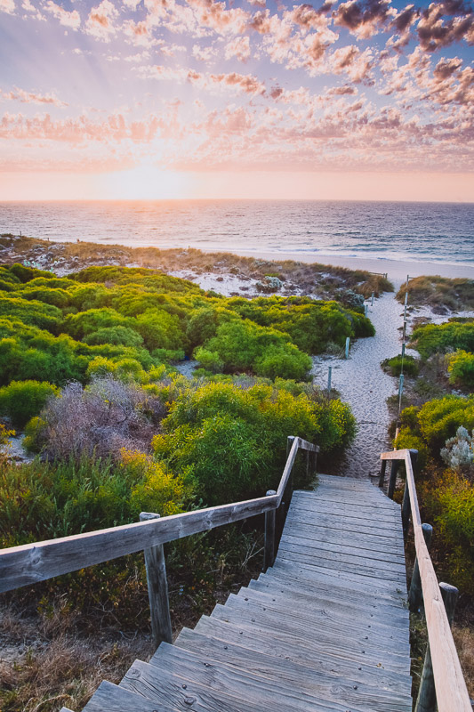 9 Best Places See the Sunset Perth Style You Won't Want to Miss 12 cottesloe beach sunset